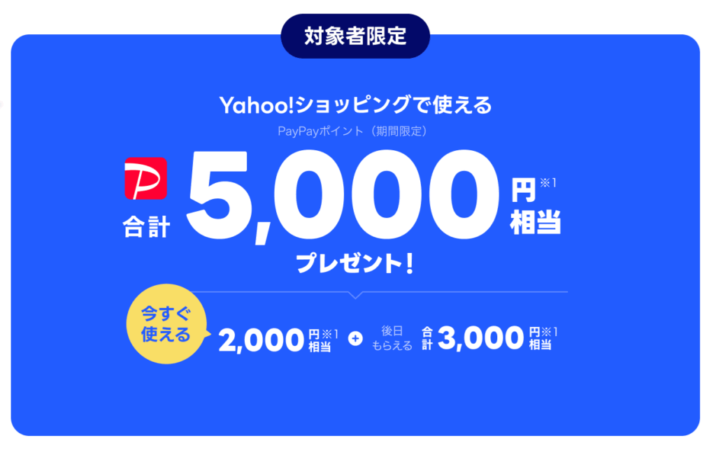 【対象者限定】LYPプレミアム加入で、PayPayポイント合計5,000円相当プレゼント+LINEアカウントと連携で最大2ヶ月無料で登録可能!